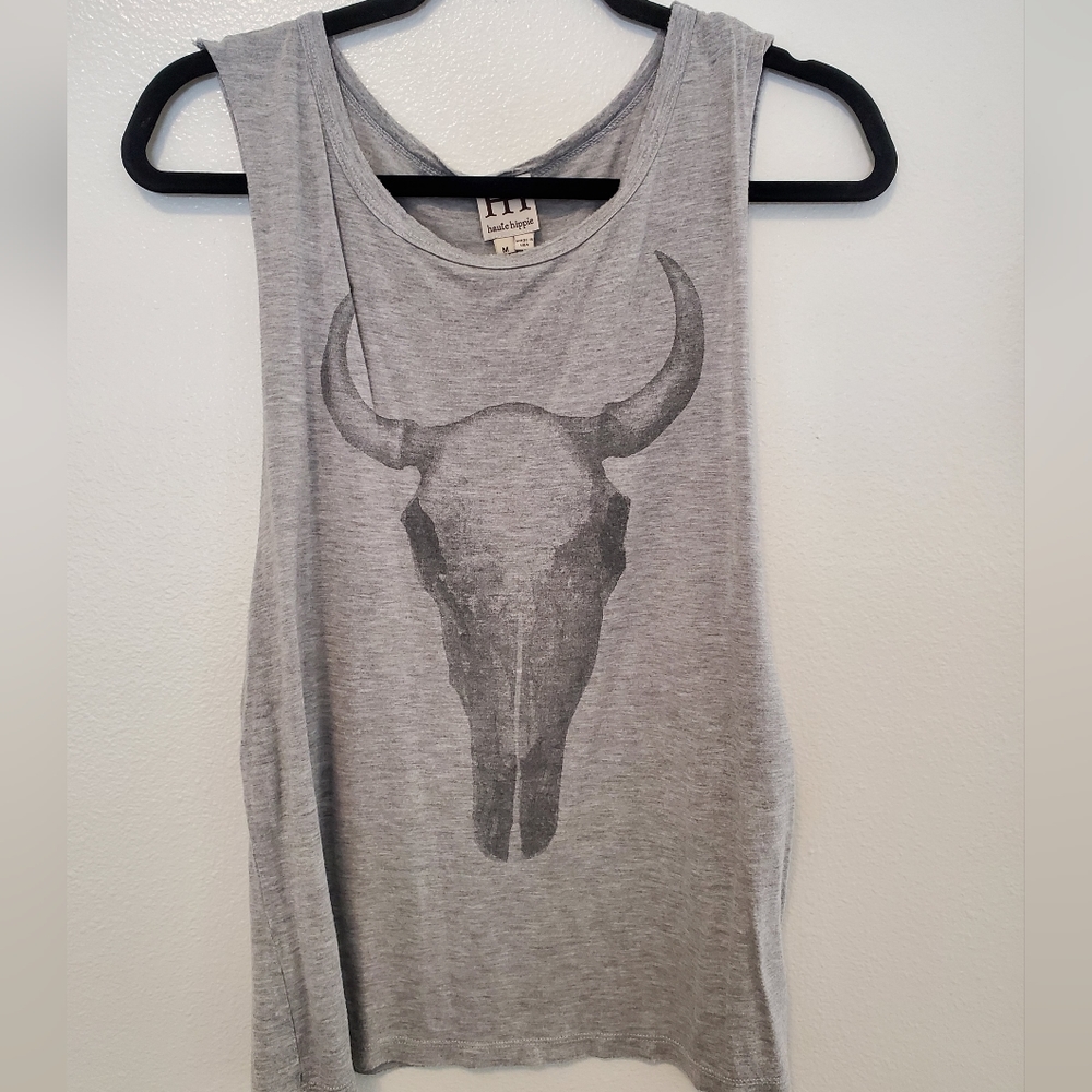 Haute Hippie Longhorn Muscle Tank
